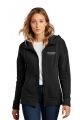 District Womens Perfect Weight Fleece Drop shoulder Full Zip Hoodie - DT1104
